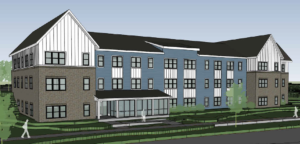 LHB Rendering for Welch Place Apartments